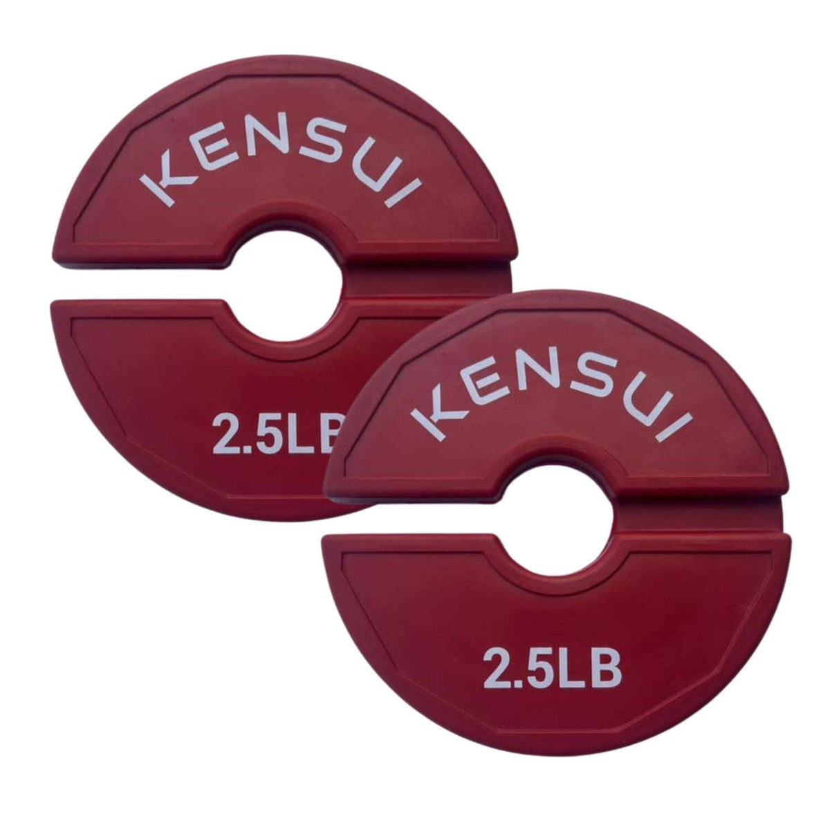 Paire De Plaques De Poids Kensui 5 Lb - Caoutchouc - Crossfit Fitness - Neuf