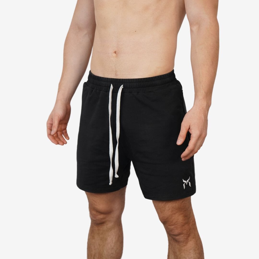 Campus French Terry Shorts, C Logo, 2.5