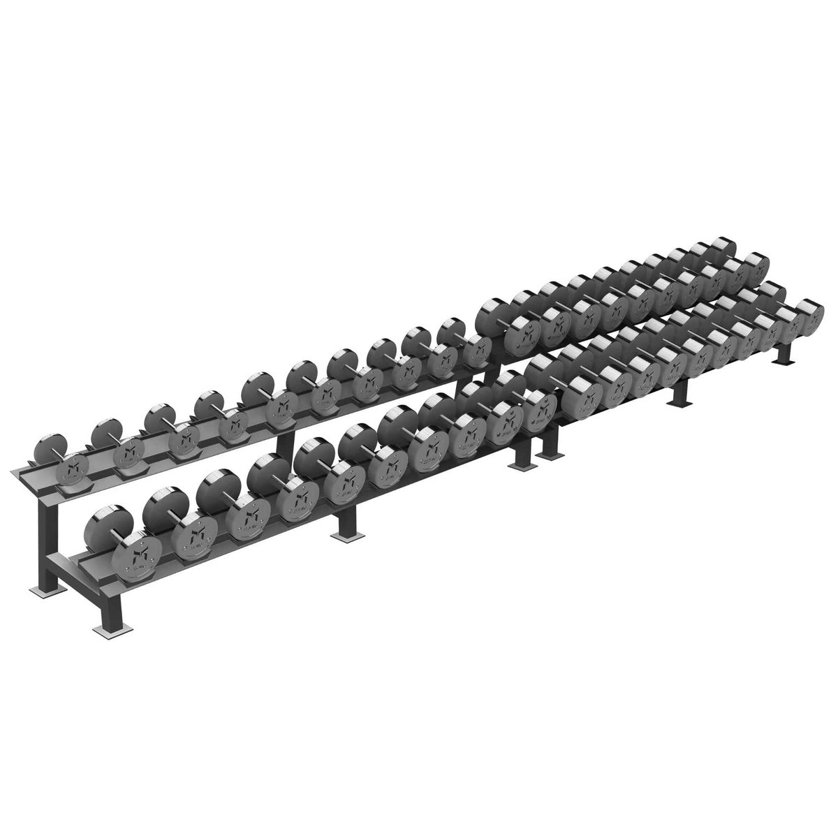 Calibrated Chrome Dumbbells (KG) Kensui