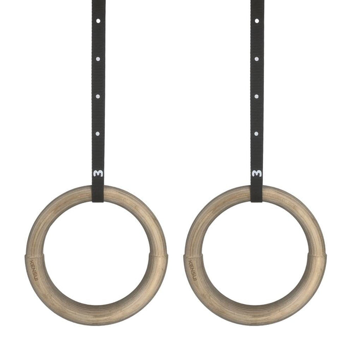 dual-thickness gymnastic rings